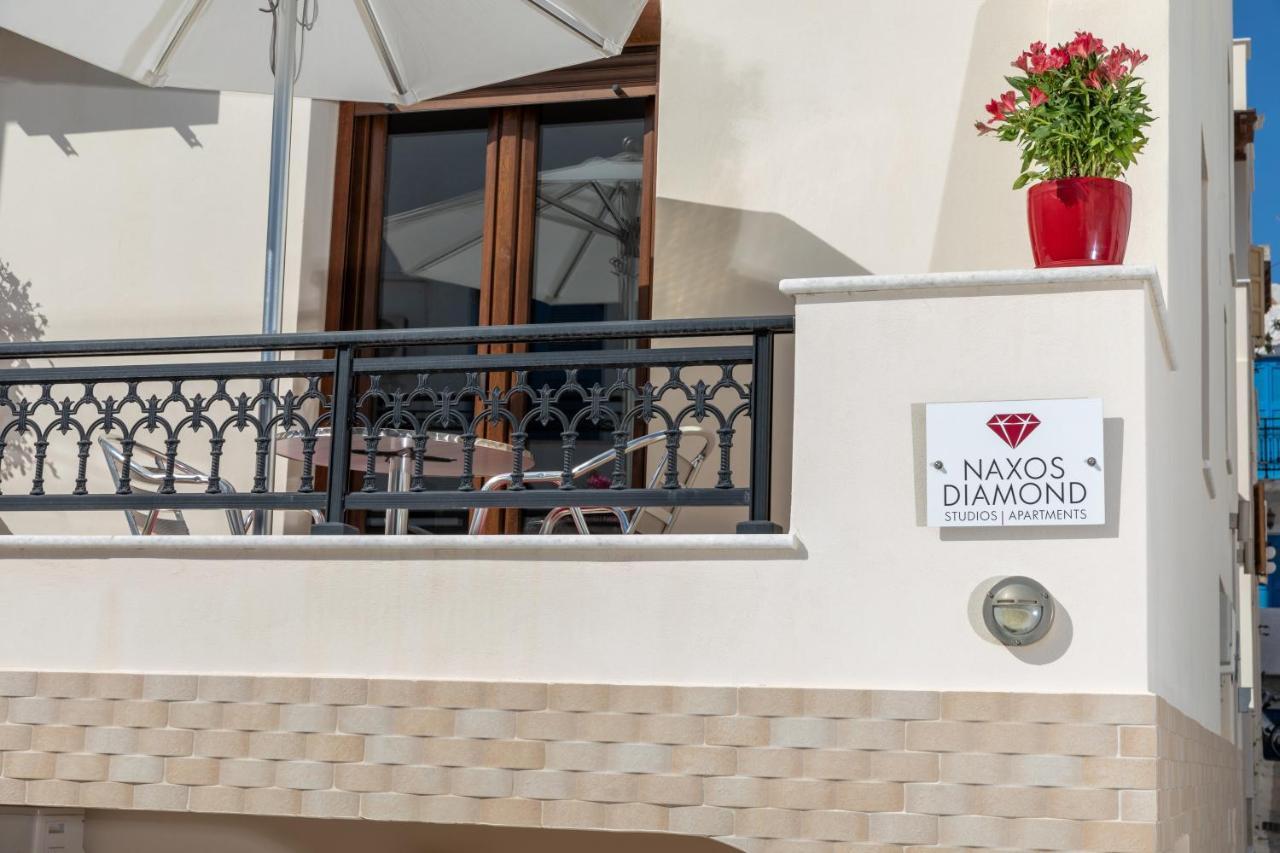 Naxos Diamond Studios Apartments Naxos City Exterior foto